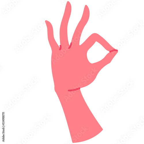 Hand gesture