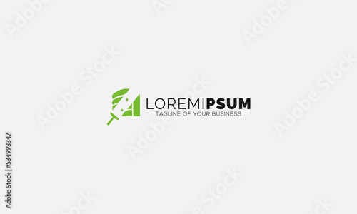 Cleaning Logo Design template. Vector Illustration