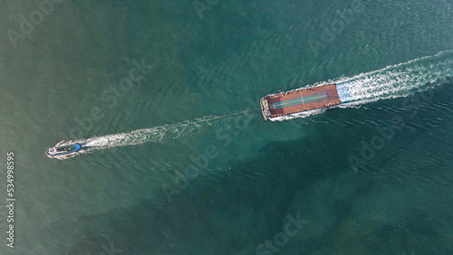 boat on the river