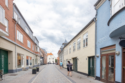 Fototapeta Naklejka Na Ścianę i Meble -  Ringkøbing-Skjern Municipality in Region Midtjylland on the west coast of the Jutland peninsula in west Denmark.Scandinavia,Europe