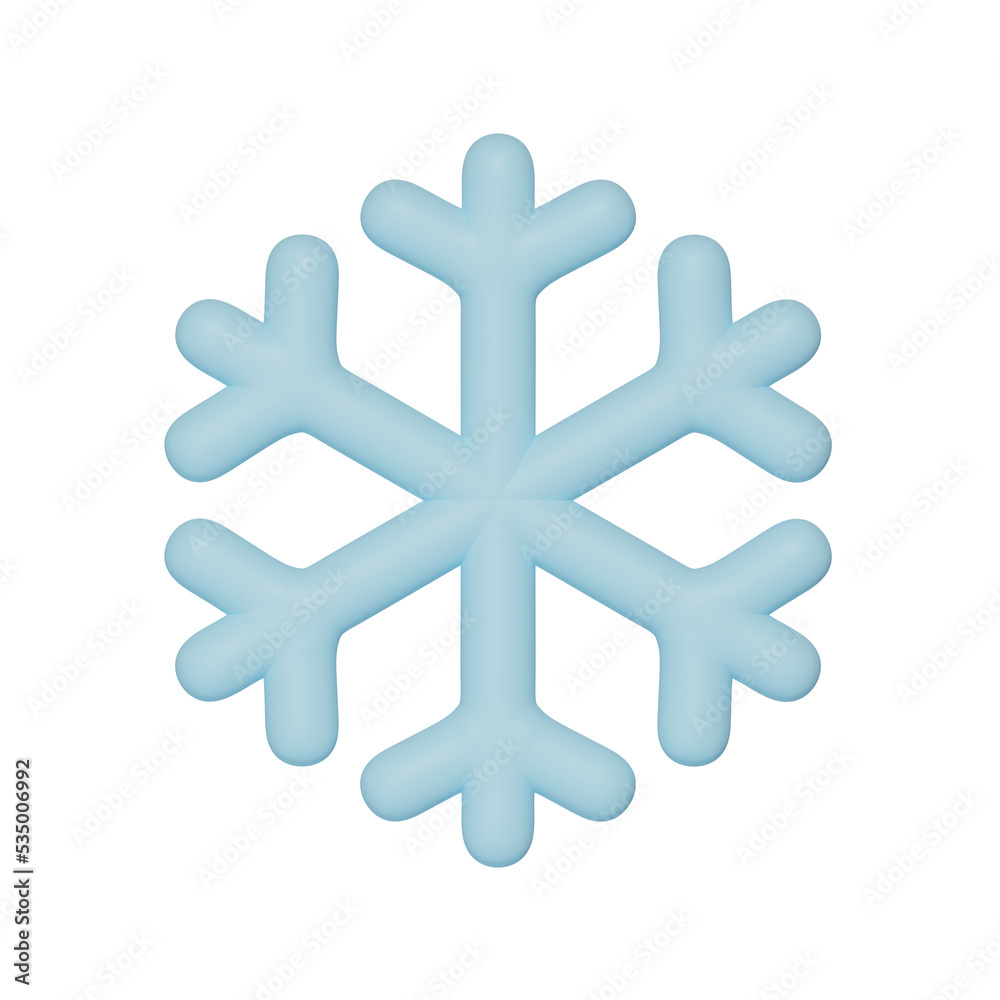 Obraz premium Snowflake