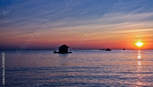 sunrise at Gerokgak, West Bali, Indonesia