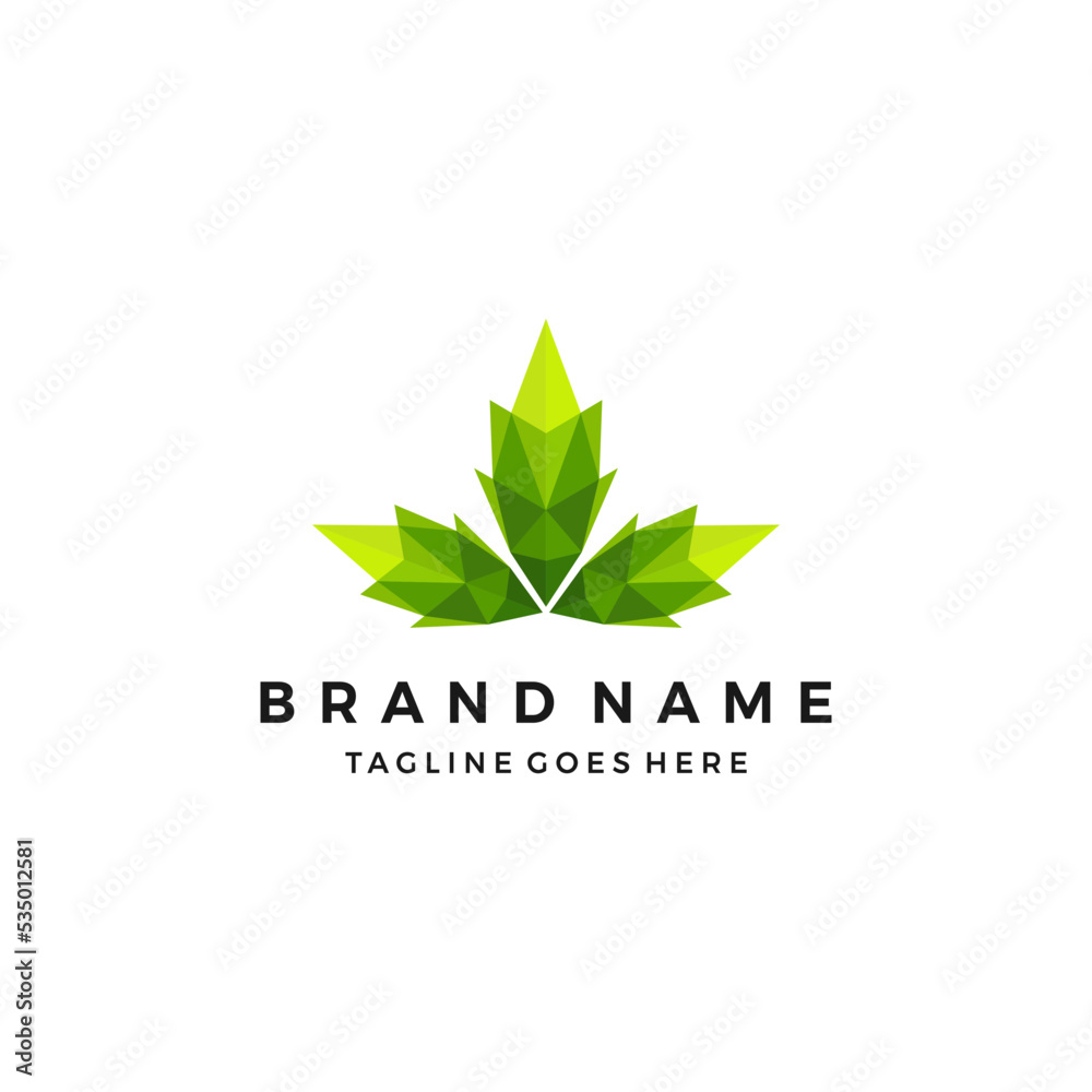 cannabis logo design icon vector illustration cannabis logo design icon vector illustration