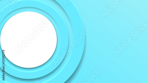 abstract blue circle background