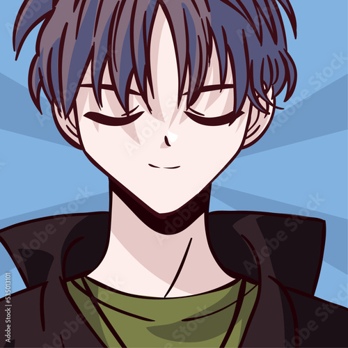 anime young man