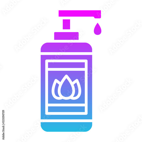 Lotion Glyph Gradient Icon