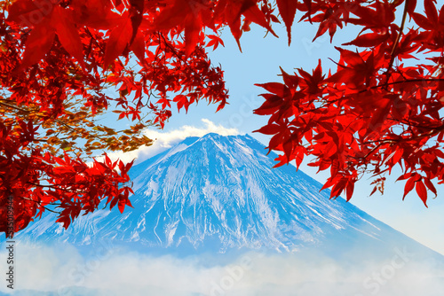 Japan landscape. Fujiyama V...