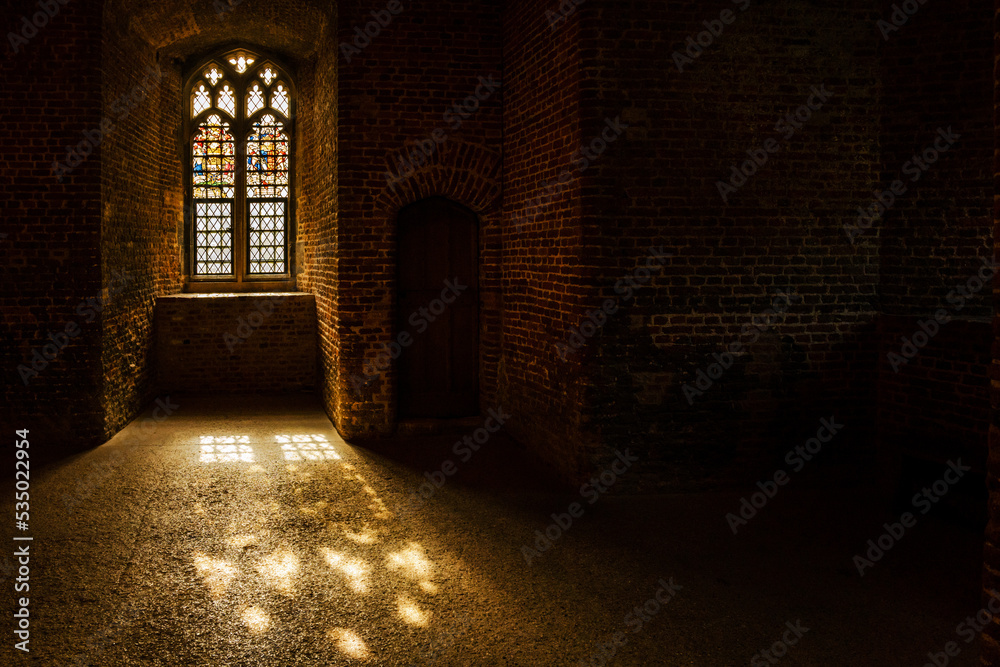 Sunlight through a Stained Glass Window Sunlight through a Stained Glass Window