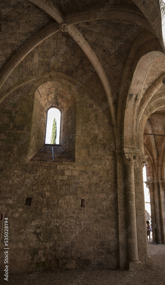 Tuscany Abbey Saint Galgano Italy