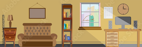 Interior of a Study Room