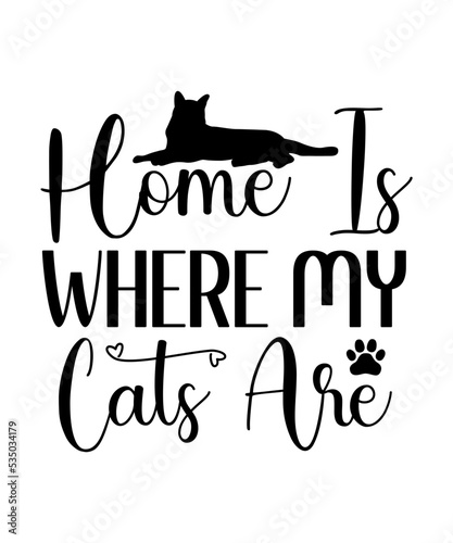 Funny Cat SVG Bundle, Cat SVG, Kitten SVG, Cat lady svg, crazy cat lady svg, cat lover svg, cats svg, kitty svg, Cut File Cricut, Silhouette