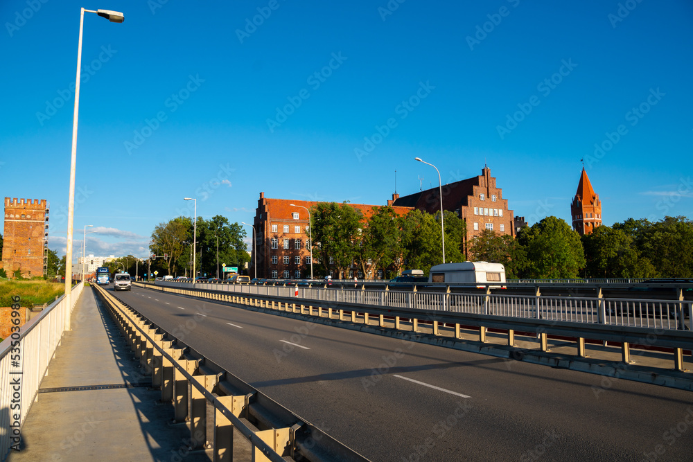 panorama of the city of malbork poland europe panorama of the city of malbork poland europe