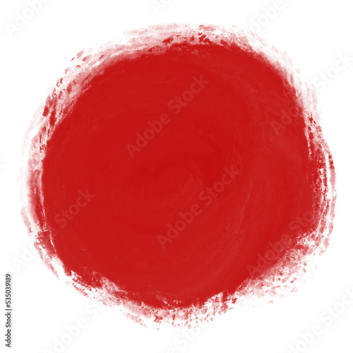 Abstract brush stroke paint illustration