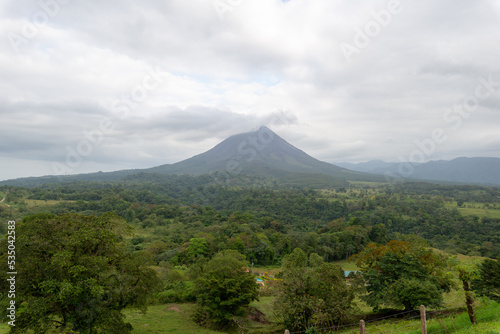 Vulkan El Arenal in Costa Rica