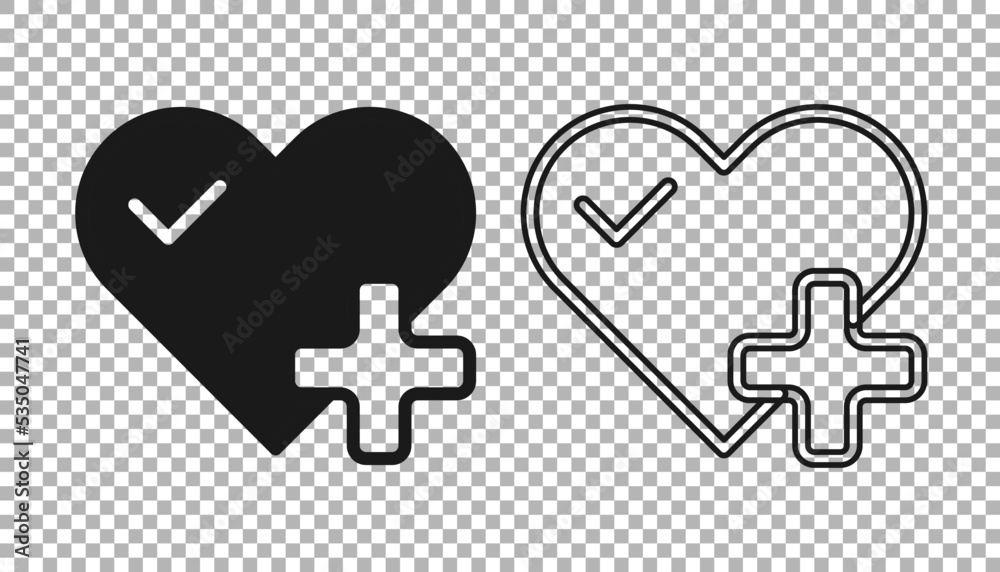 Black Heart rate icon isolated on transparent background. Heartbeat sign. Heart pulse icon. Cardiogram icon. Vector Black Heart rate icon isolated on transparent background. Heartbeat sign. Heart pulse icon. Cardiogram icon. Vector