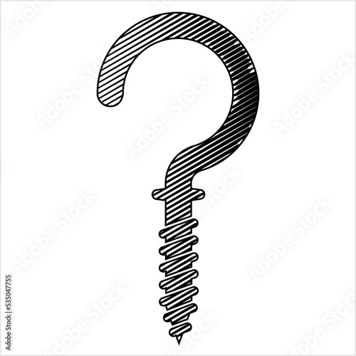 Ceiling Hook Icon M_2209003