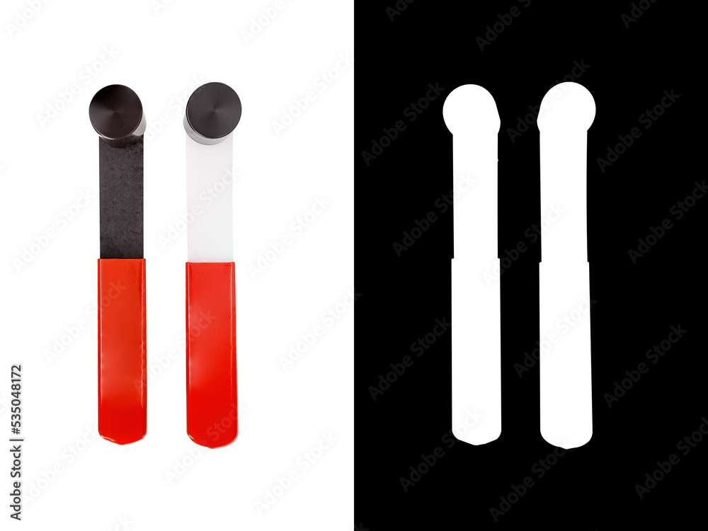 Professional Bump Hammer Standard Flexible for Locksmith isolated on white background with clipping mask Professional Bump Hammer Standard Flexible for Locksmith isolated on white background with clipping mask