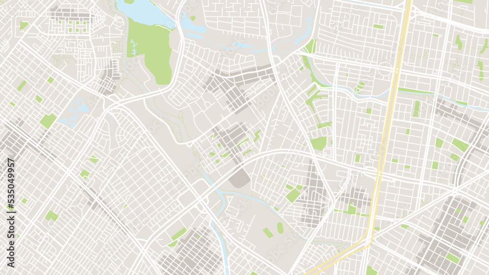 Digital web background of Bogota. Vector map city which you can scale how you want.
