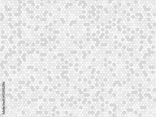 Seamless vector geometric pattern in grey tints. Grid of white and grey triangles. Repeating geometric background. Abstract bg. Vector design.