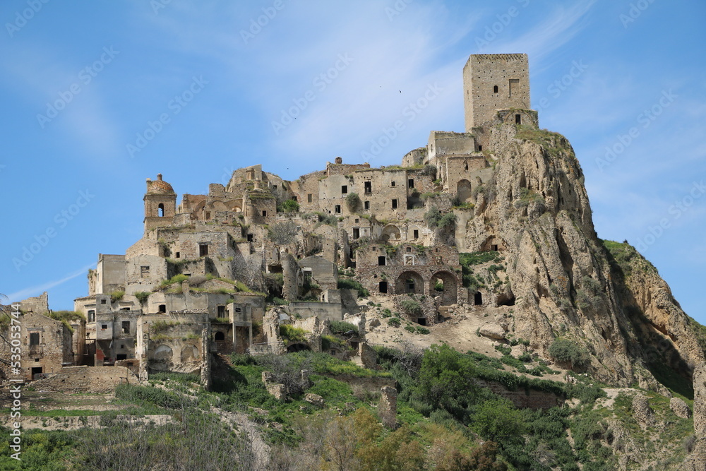 Craco ghost town in Italy