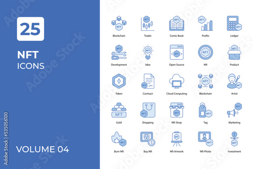 NFT icons collection.