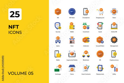 NFT icons collection.