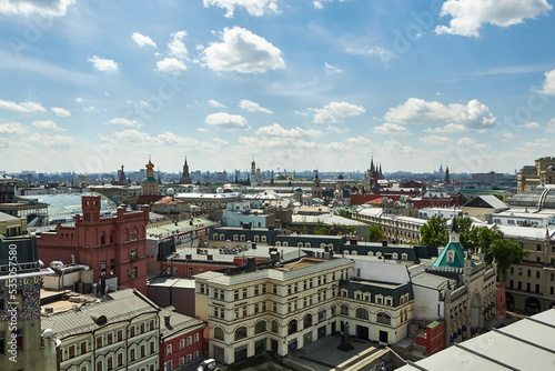 View to Moscow historical center