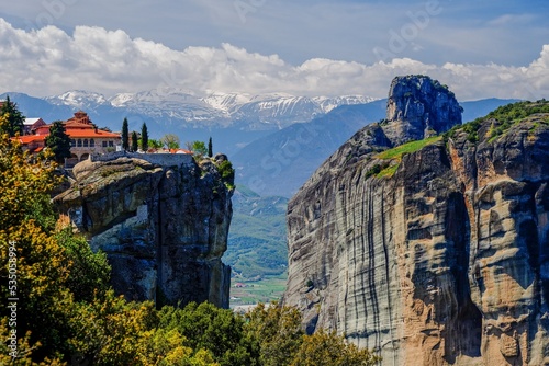 HDR of Holy Trinity Monastery in Meteora, Greece