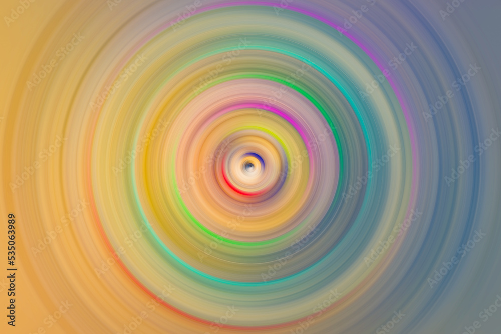Circular blur with variety of colours Circular blur with variety of colours