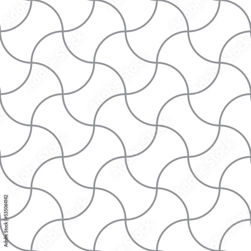 Seamless pattern in the shape of apple stump. Paving slabs in the form of an apple core. Simple wallpaper diagonal geometric prints. Monochrome vector background.
