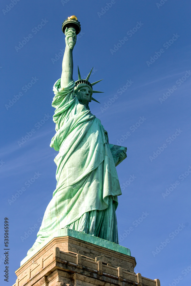 Fototapeta premium The Statue of Liberty at New York City