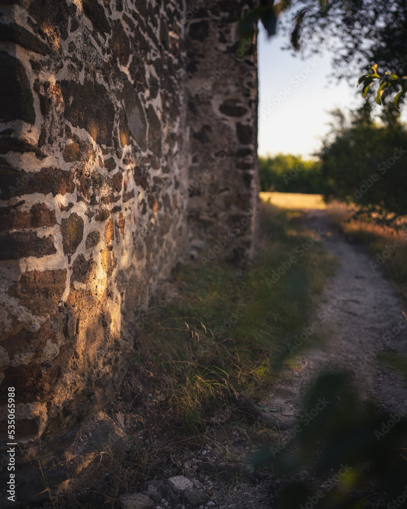 Medieval ruin temple of Tihany Medieval ruin temple of Tihany