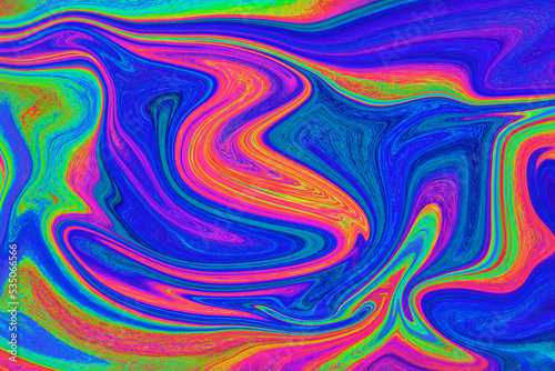 Vivid rainbow multicoloured liquify abstract background wallpaper photo