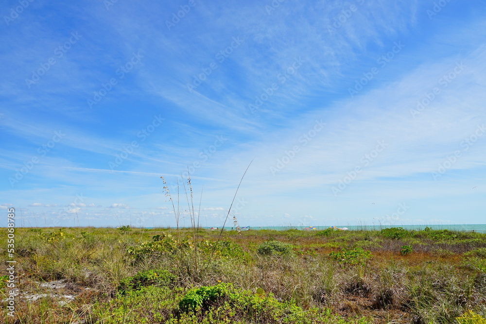 Beautiful Sanibel island beach in Fort Myers, Florida, USA Beautiful Sanibel island beach in Fort Myers, Florida, USA