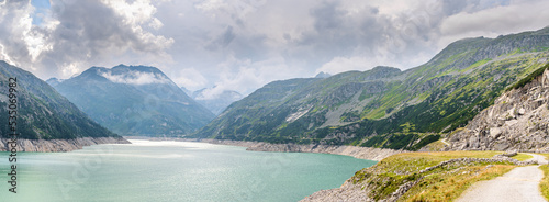 Kölnbreinsperre . An Alpine Lake in Austria © Patrick Herzberg