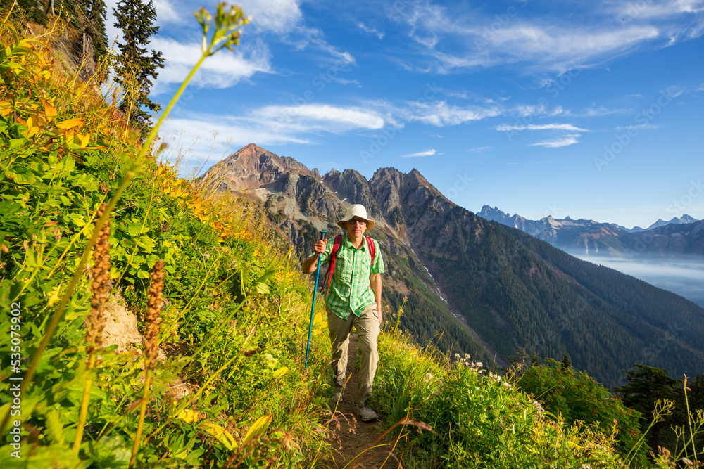Obraz premium Summer hike