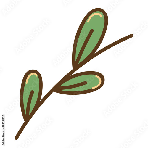 leaves nature icon