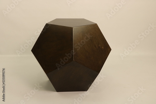 wood end table