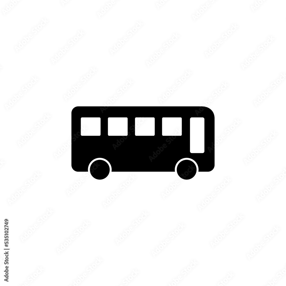 Bus icon vector for web and mobile app. bus sign and symbol. transport symbol Bus icon vector for web and mobile app. bus sign and symbol. transport symbol