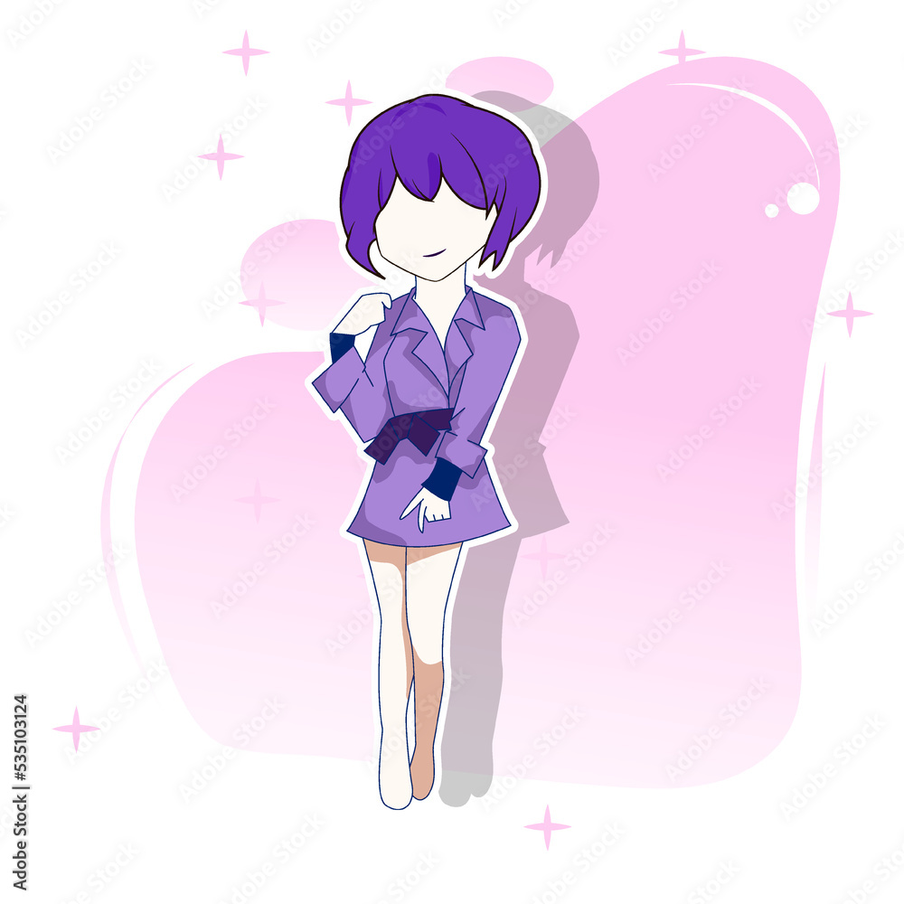 Premium vector l flat character design boy cute manga cartoon korean. free royalty. Premium vector l flat character design boy cute manga cartoon korean. free royalty.