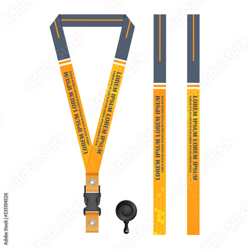 Honey Bee Lanyard Template