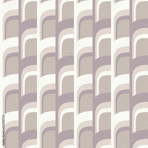 Abstract attractive ornament for decorating any surfaces or things. Seamless pattern.