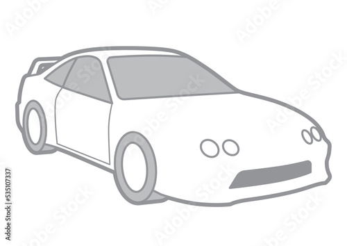 SPORTCAR VECTOR ILLUSTRATOR - SPORTCAR_T015   535107337