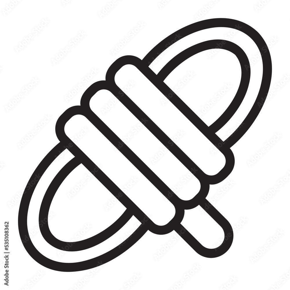 rope line icon