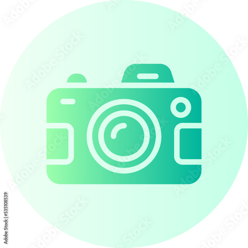 camera gradient icon