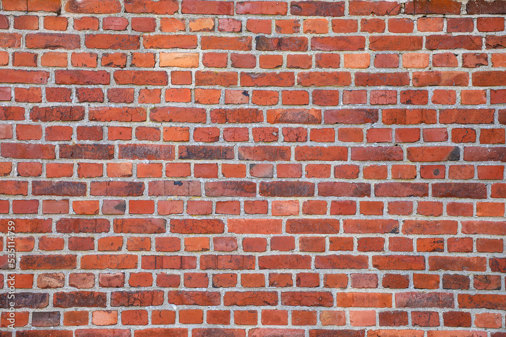Red brick wall textured background Red brick wall textured background