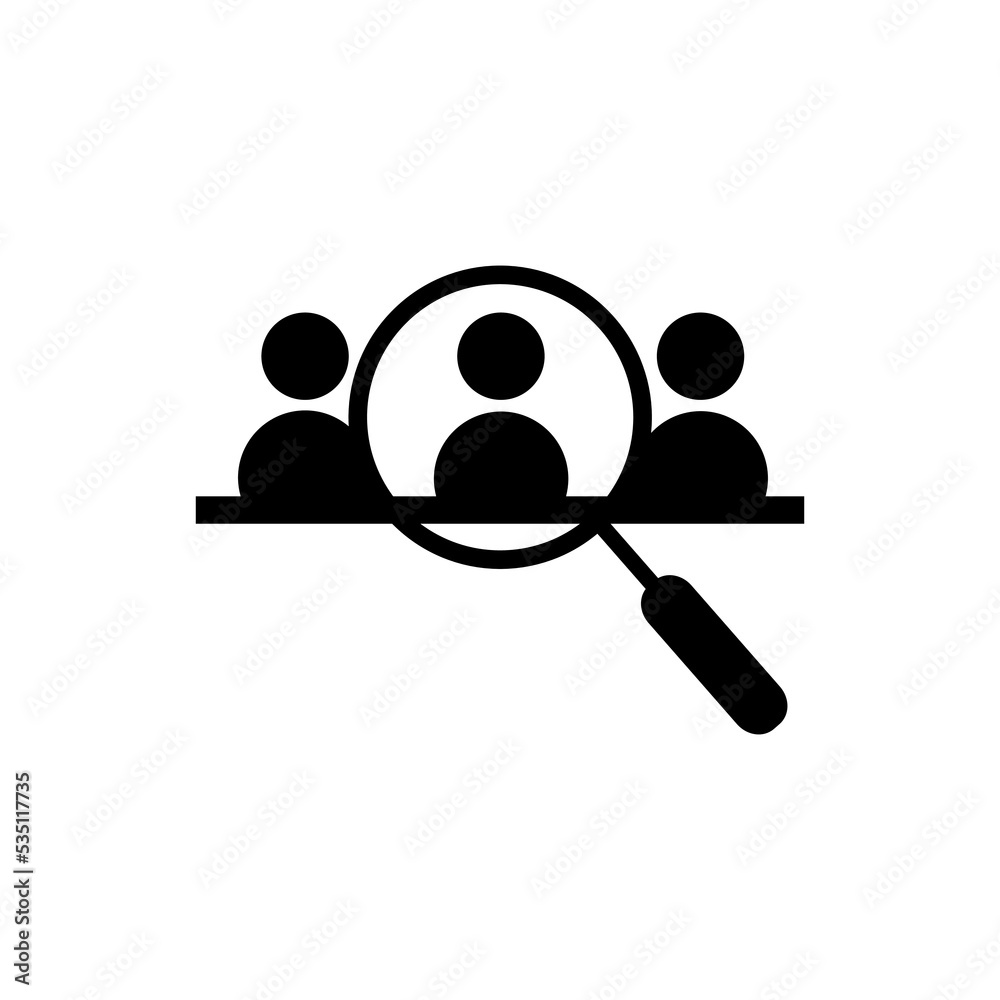 job interview linear icon. Modern outline job interview logo concept on ...