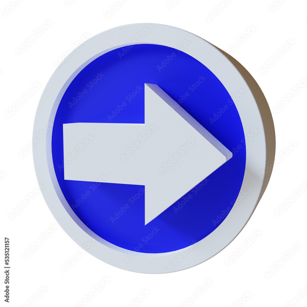 3d render illustration street sign 3d render illustration street sign
