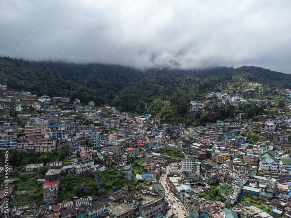Aerial View of Kohima Nagaland
