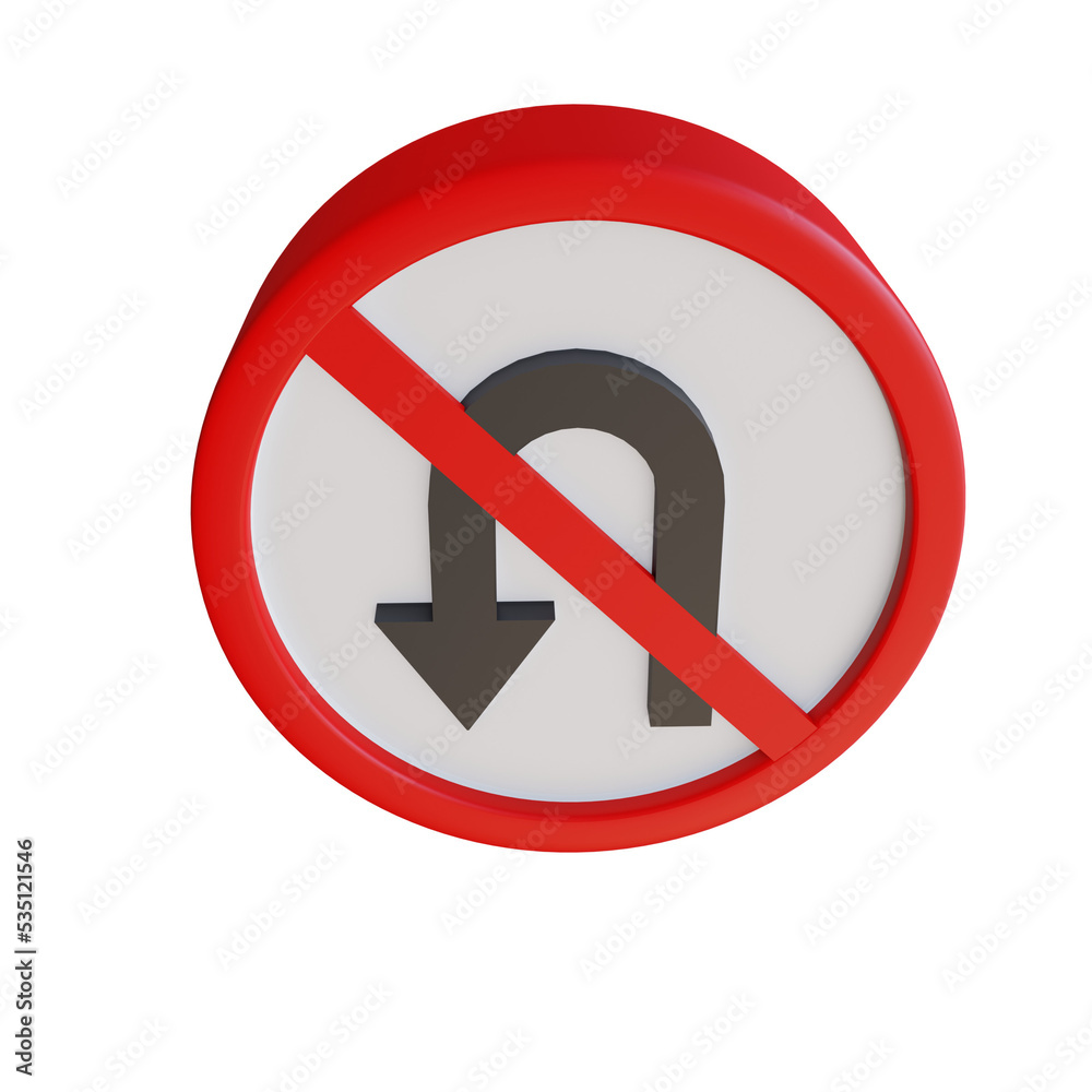 3d render illustration street sign 3d render illustration street sign
